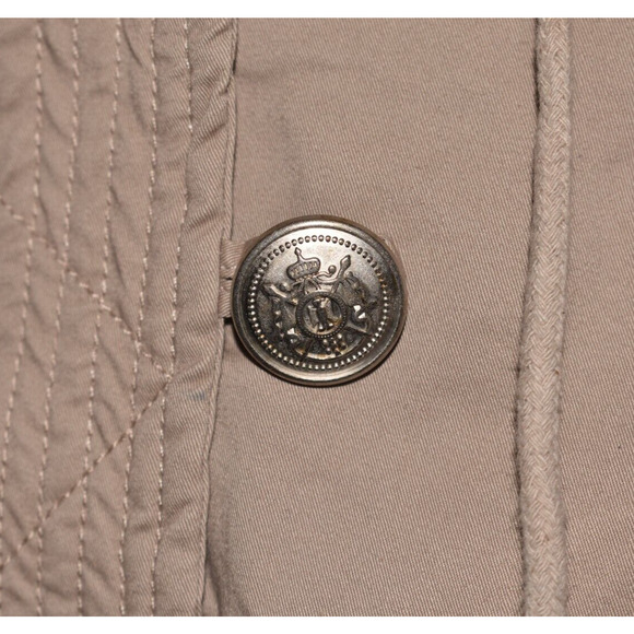 BOUNDLESS NORTH NEW $179 Faux Fur Hooded Anorak Coat in Truffle Small - Picture 4 of 4